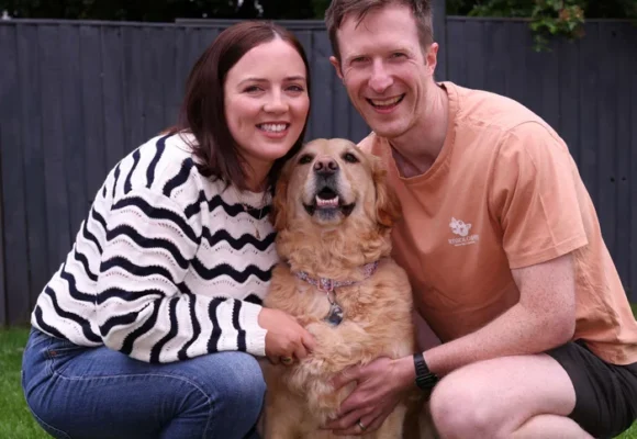 The pet I’ll never forget: Polly, the golden retriever who saved my husband’s life